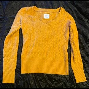 H&M cable knit wool blend sweater